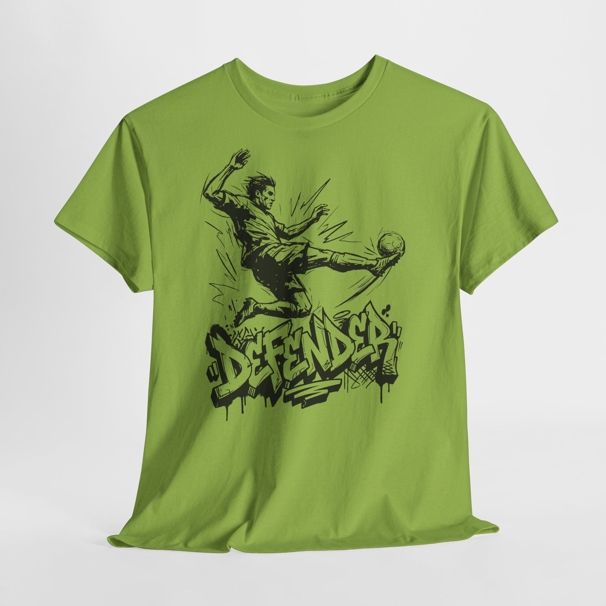 Soccer Defender 08: Frontprint, Unisex T-Shirt