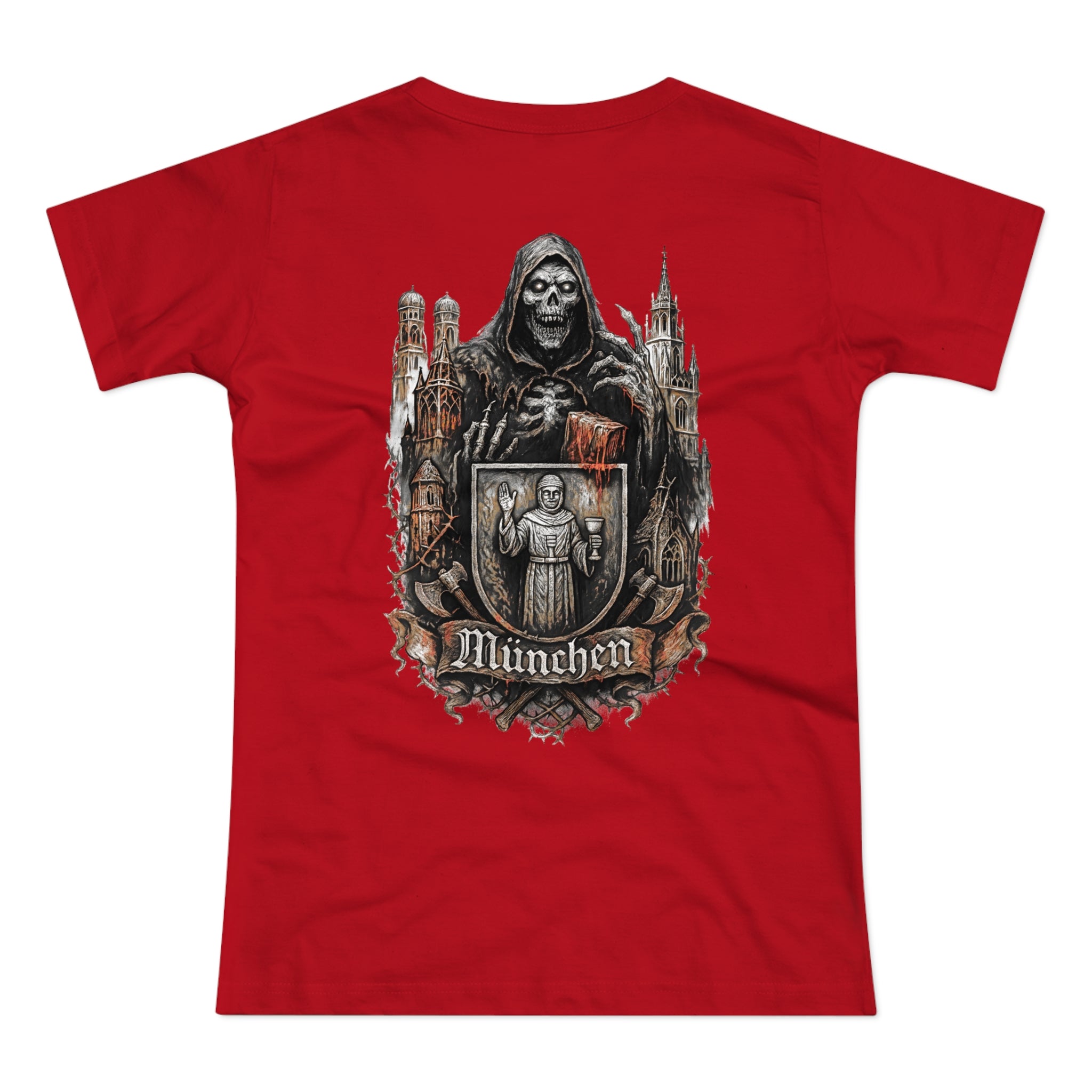 München: Front-/Backprint, Womens' T-Shirt: **Grimwater-Edition**