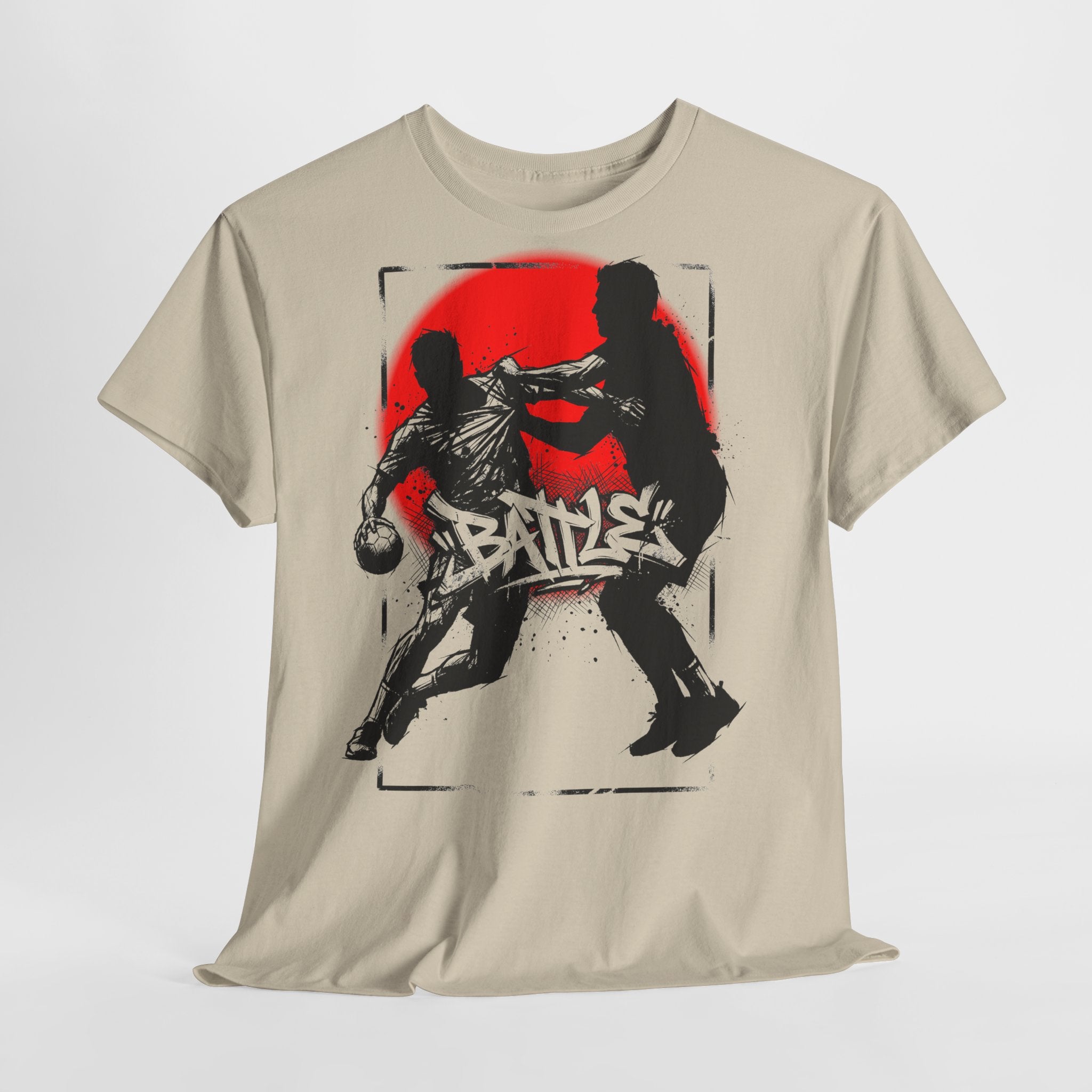 Handball - BATTLE : Frontprint, Unisex T-Shirt