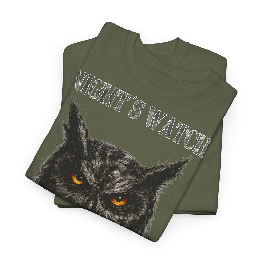 Uhu - Night's Watch: Frontprint, Unisex T-Shirt - Animal-Collection