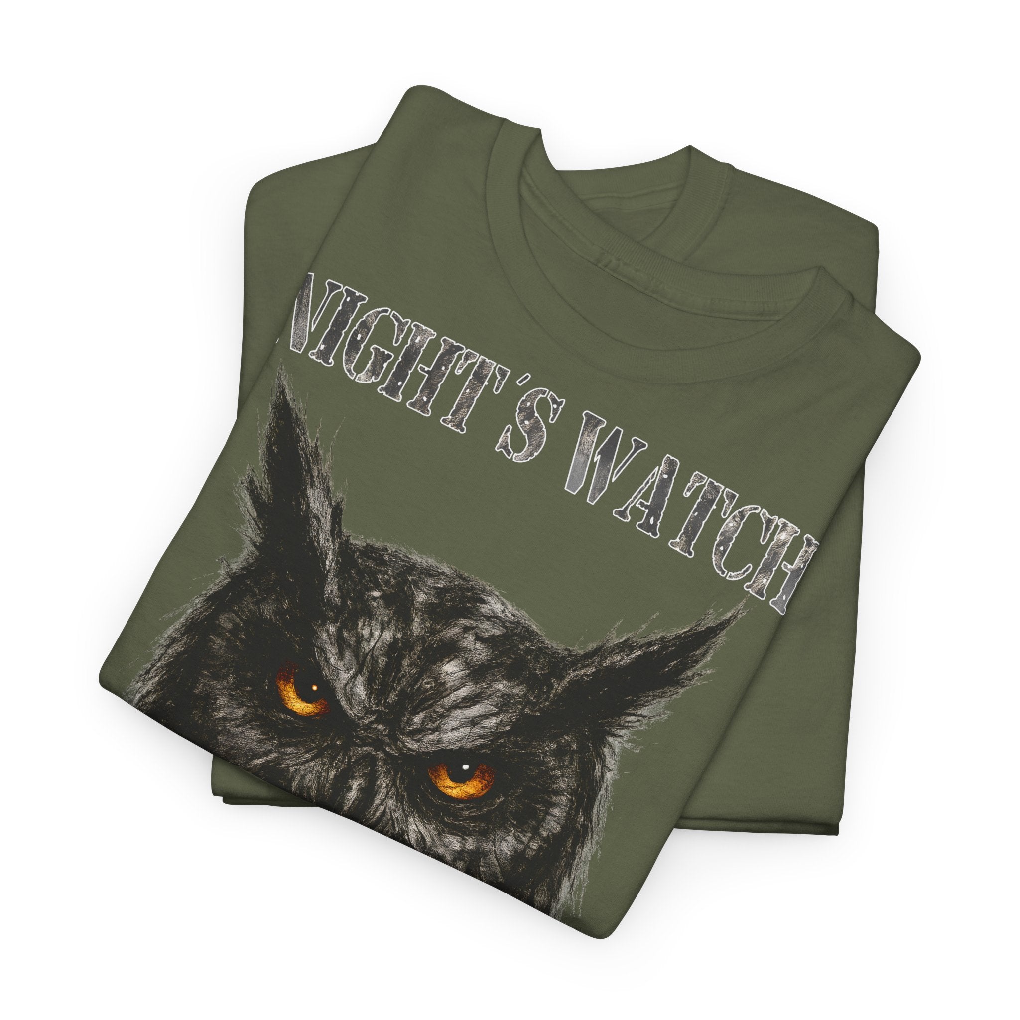 Uhu - Night's Watch: Frontprint, Unisex T-Shirt - Animal-Collection