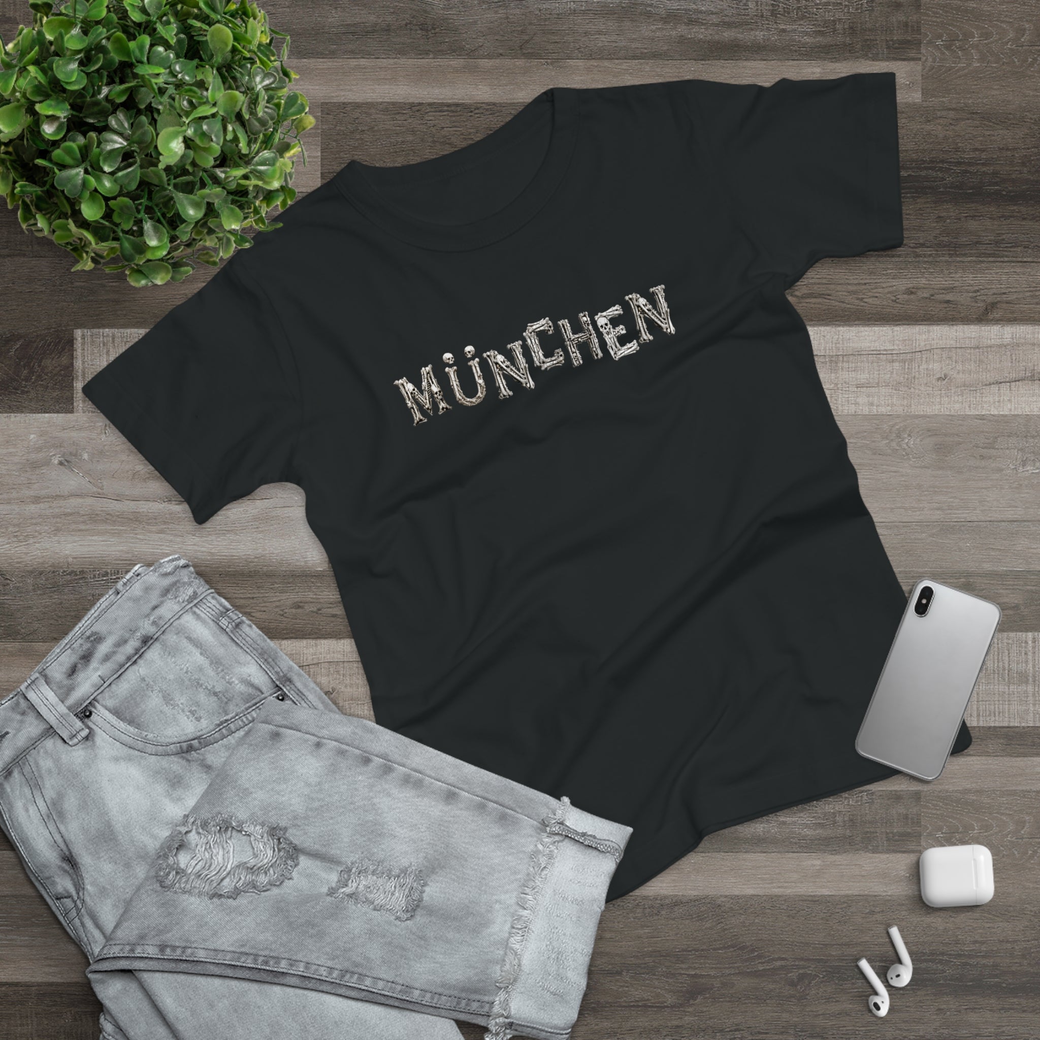 München: Front-/Backprint, Womens' T-Shirt: **Grimwater-Edition**