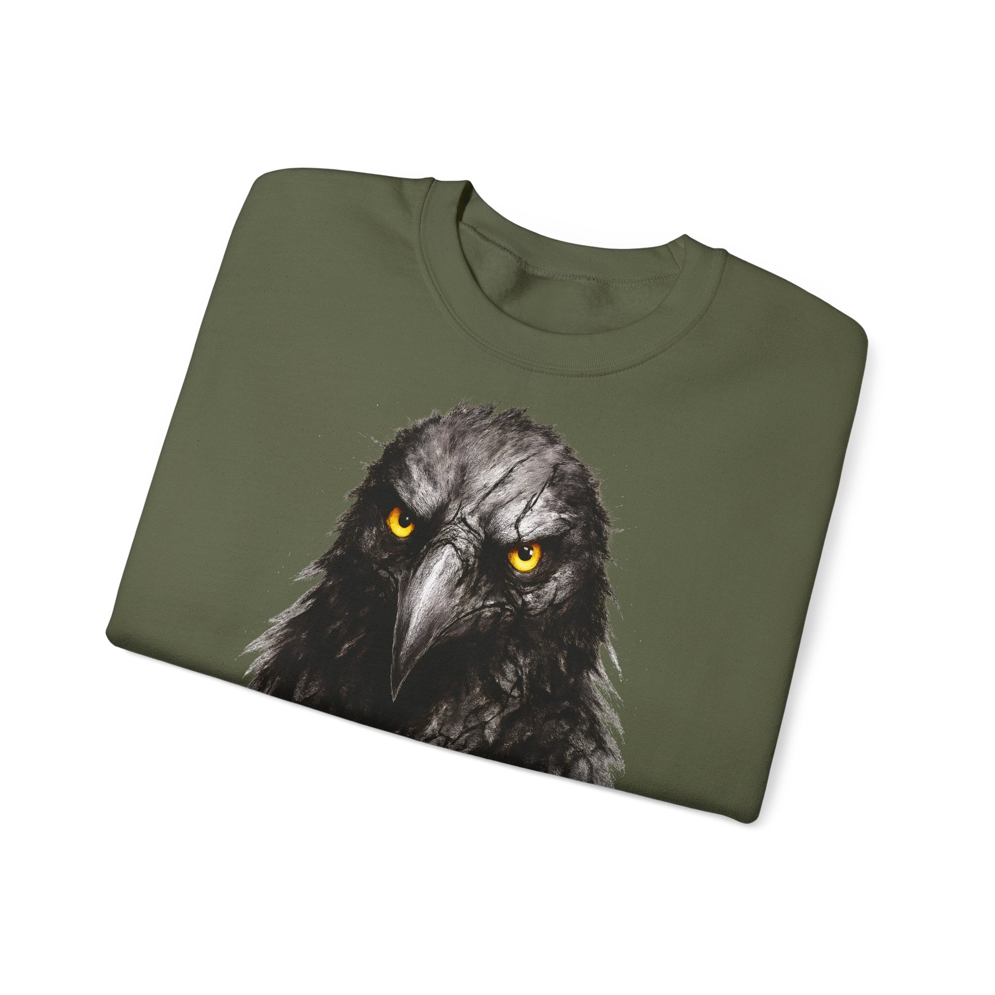 Rabe: Animals-Collection, Frontprint, Unisex Sweatshirt, Mystical Raven