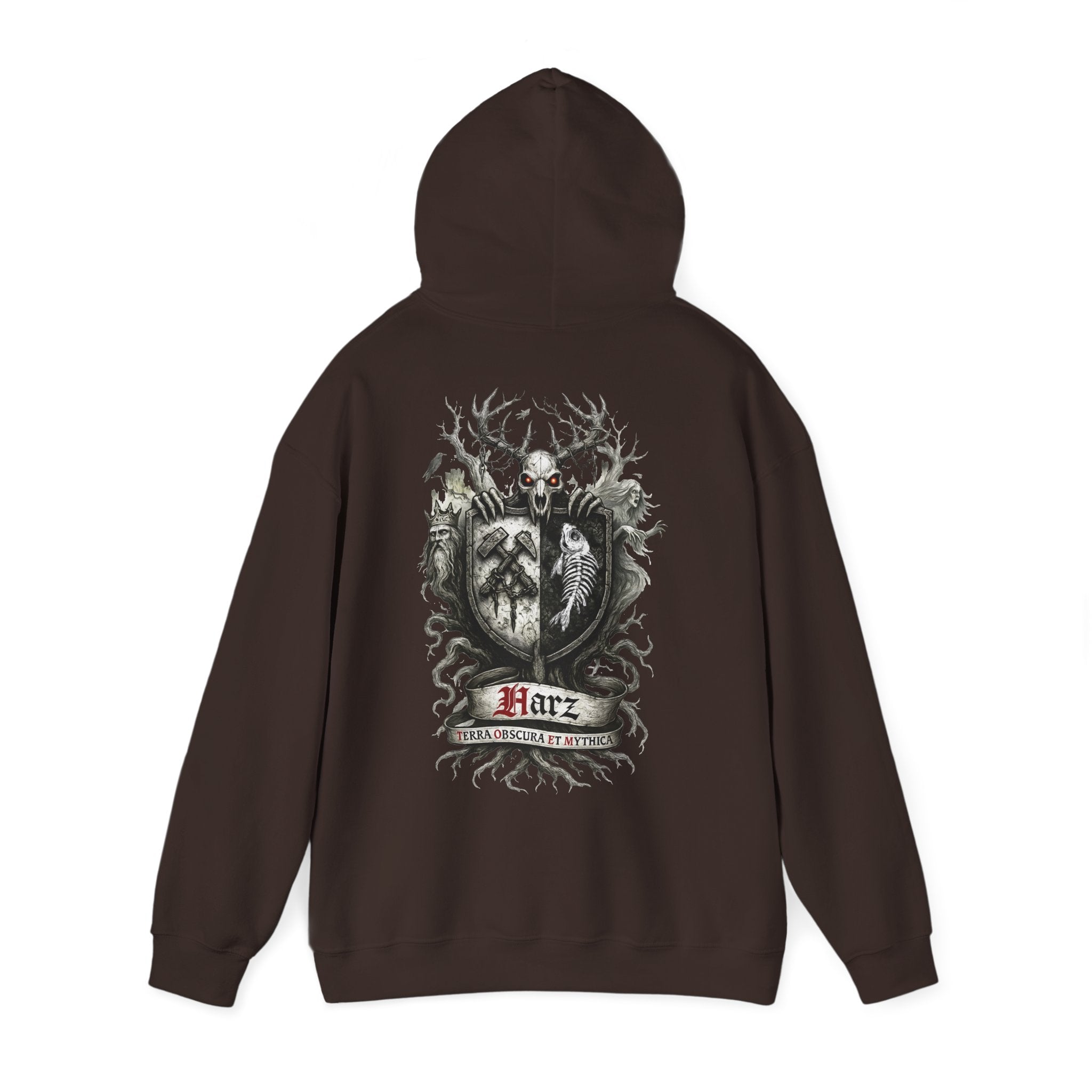 Region Harz: Front-/Backprint Unisex Hoodie **Grimwater-Edition**