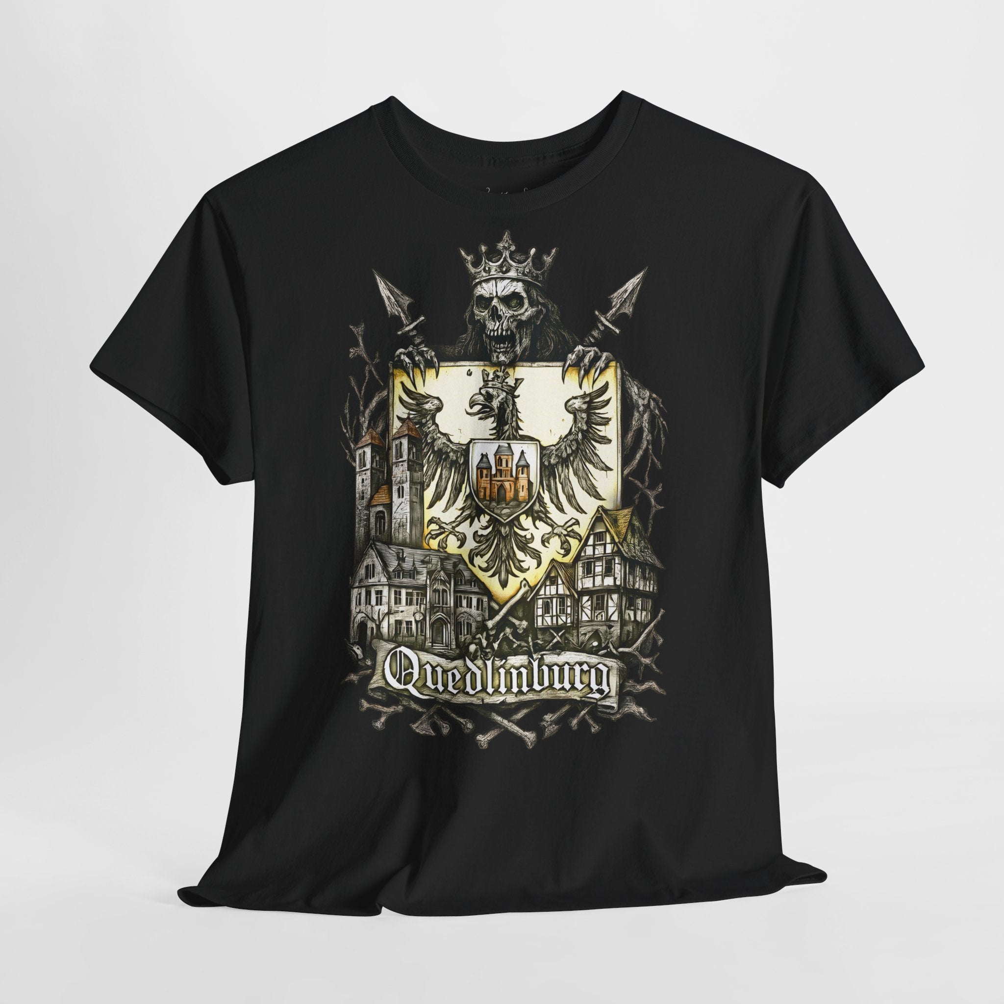 Quedlinburg: Frontprint, Unisex T-Shirt **Grimwater-Edition**