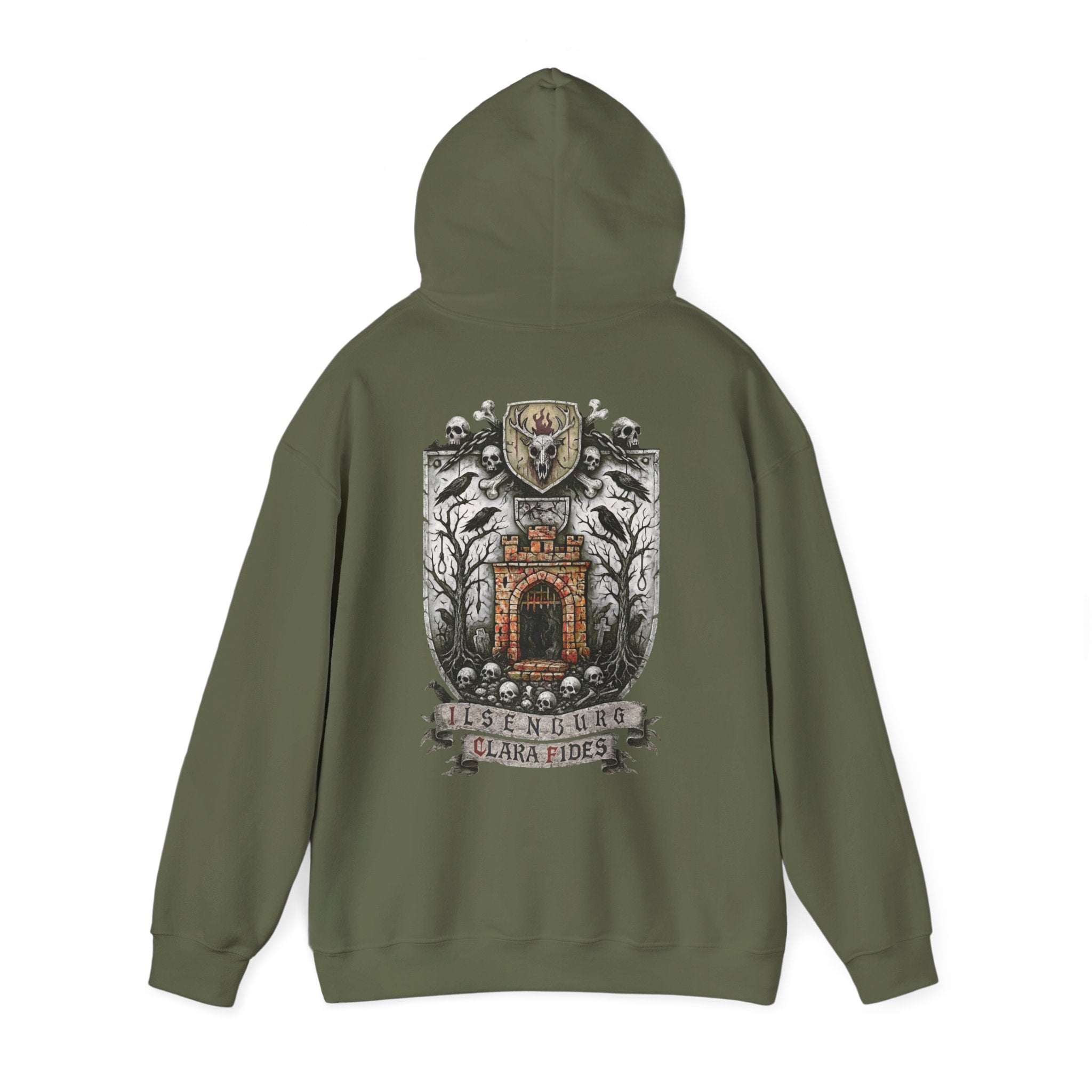 Ilsenburg: Front-/Backprint Unisex Hoodie **Grimwater-Edition**