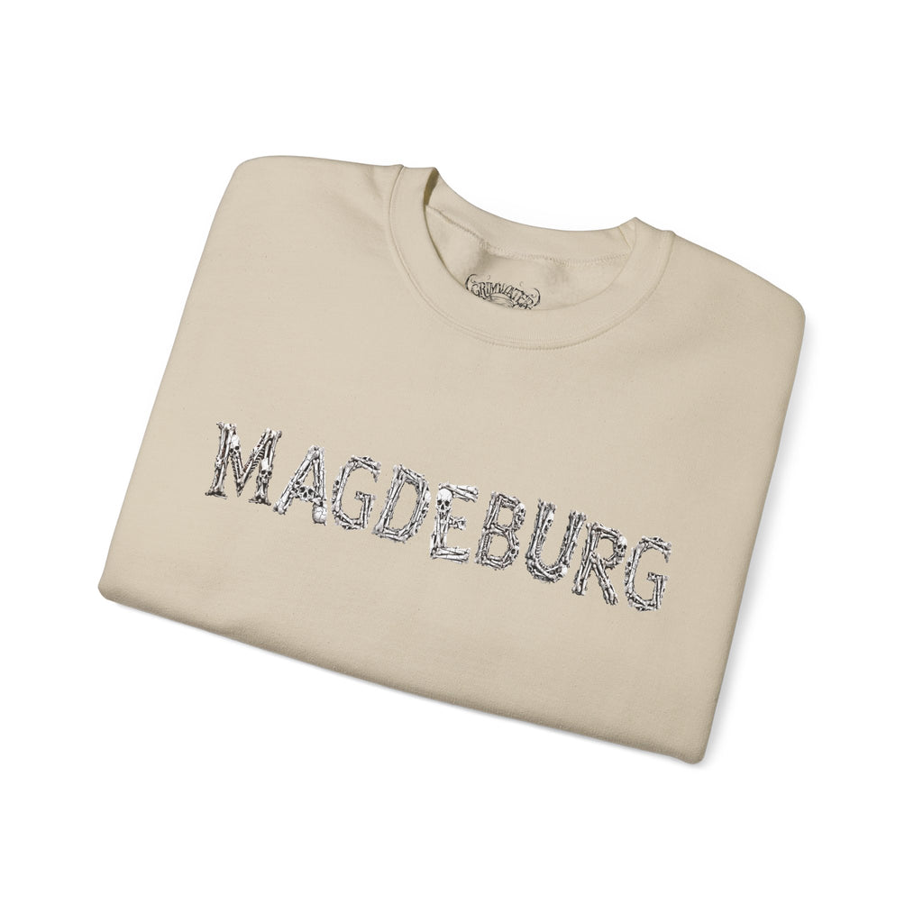 Magdeburg: Front-/Backprint, Unisex Sweatshirt **Grimwater-Edition**