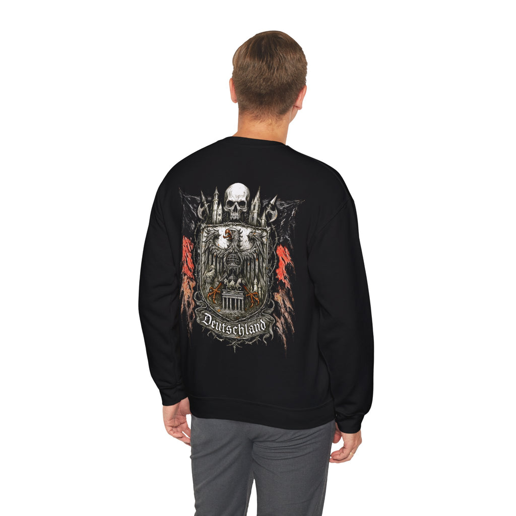 Deutschland: Front-/Backprint, Unisex Sweatshirt **Grimwater-Edition** (Germany)
