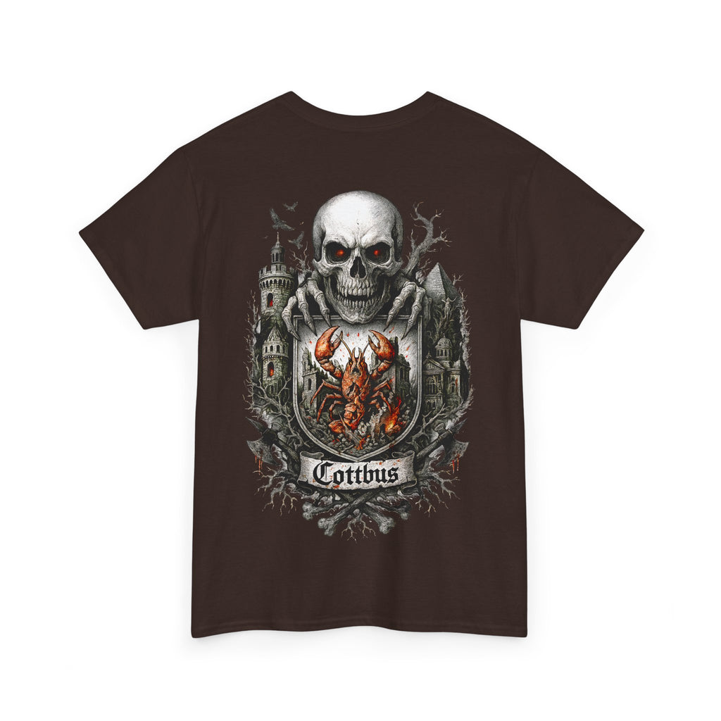 Cottbus: Front-/Backprint, Unisex T-Shirt **Grimwater-Edition**