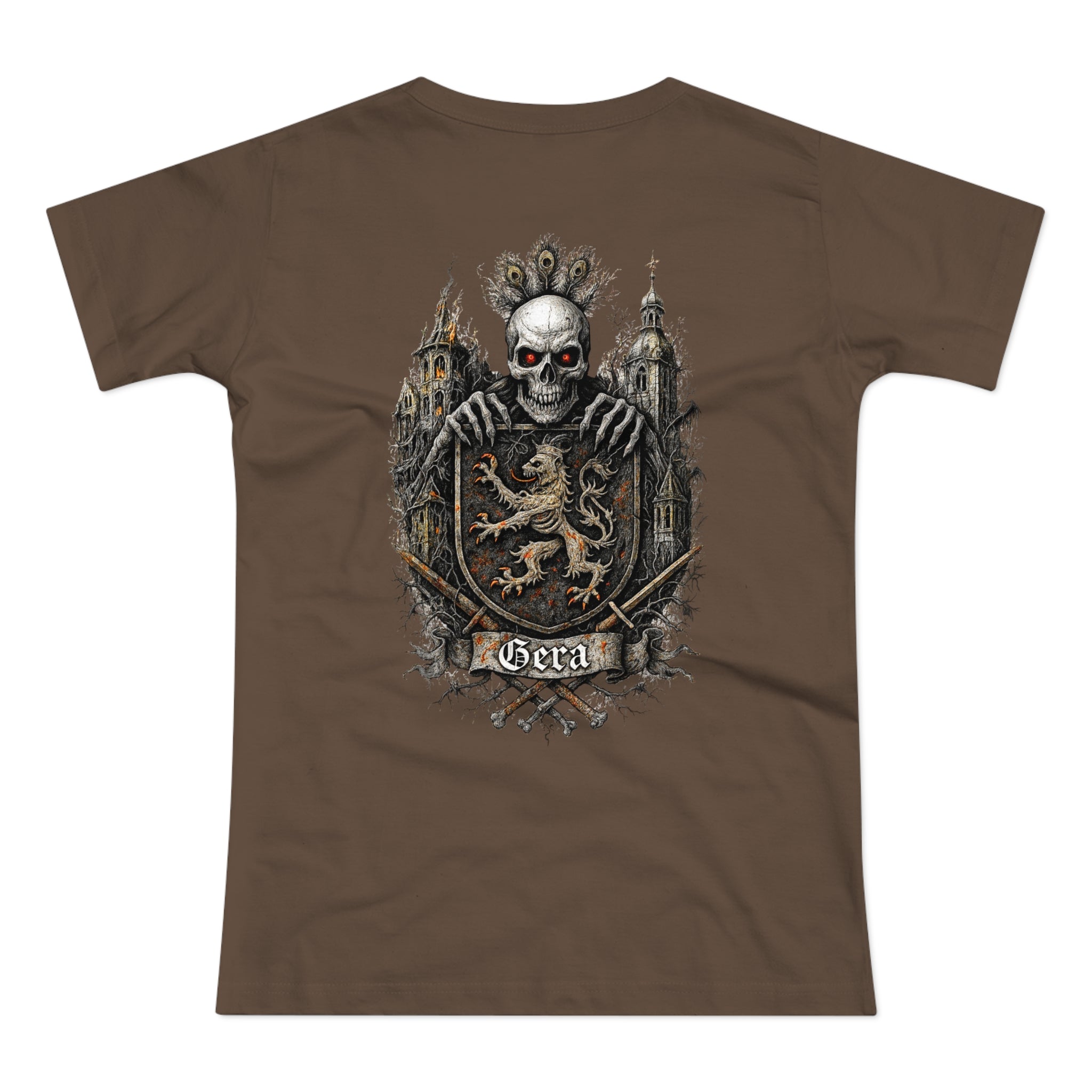 Gera: Front-/Backprint, Womens' T-Shirt **Grimwater-Edition**