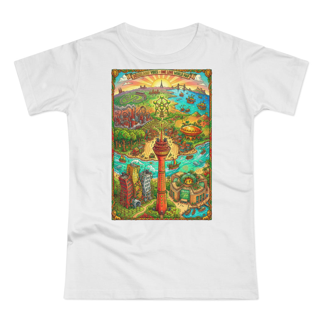 Düsseldorf Reggae Edition: Frontprint, Womens' T-Shirt