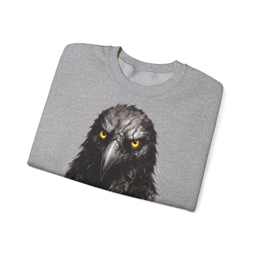Rabe: Animals-Collection, Frontprint, Unisex Sweatshirt, Mystical Raven