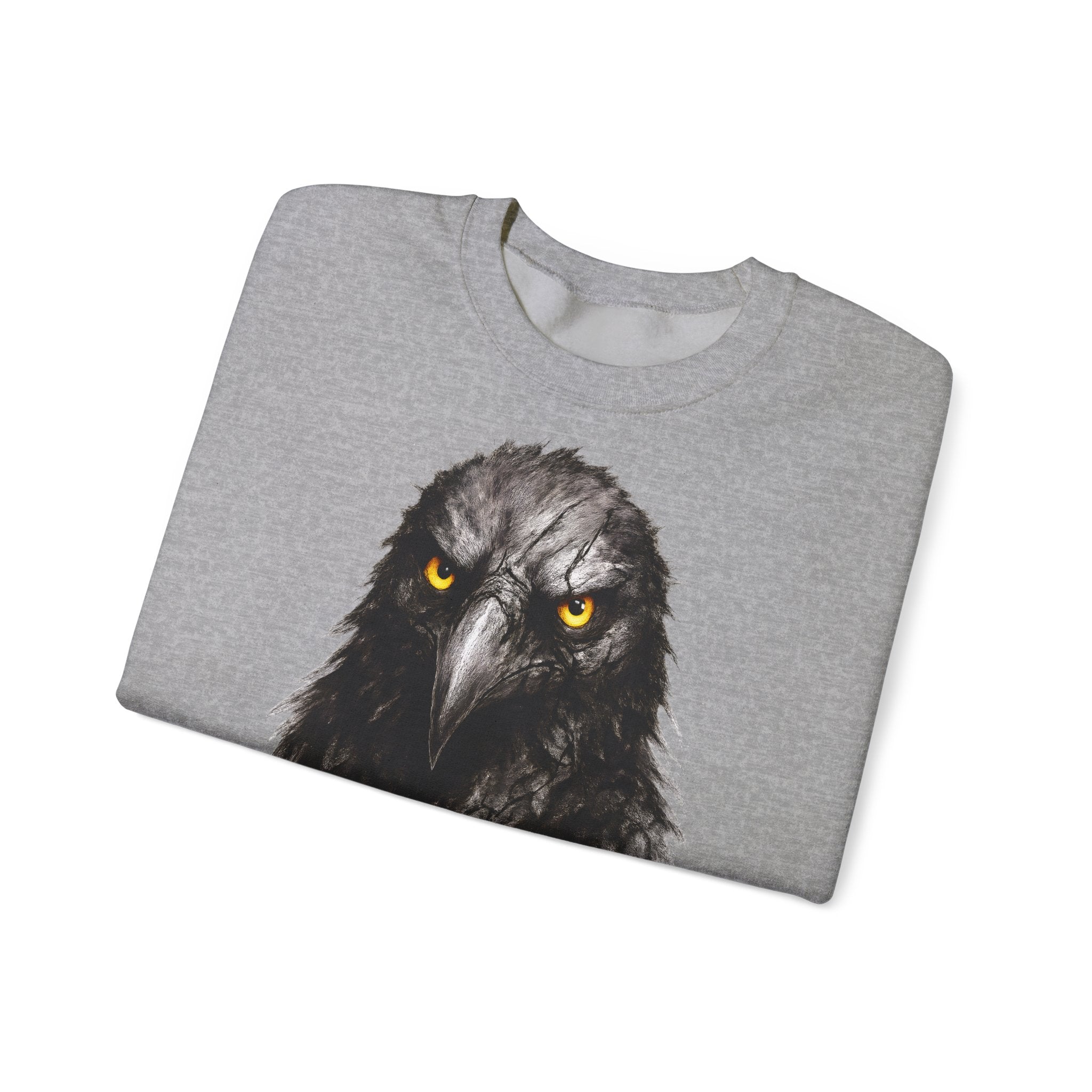 Rabe: Animals-Collection, Frontprint, Unisex Sweatshirt, Mystical Raven
