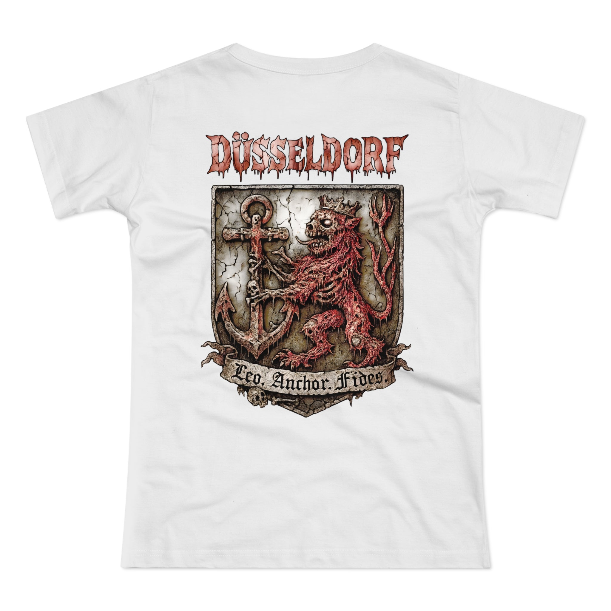 Düsseldorf: Front-/Backprint - Women's T-shirt **Grimwater-Edition**