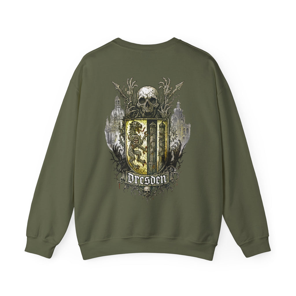Dresden: Front-/Backprint, Unisex Sweatshirt **Grimwater-Edition**
