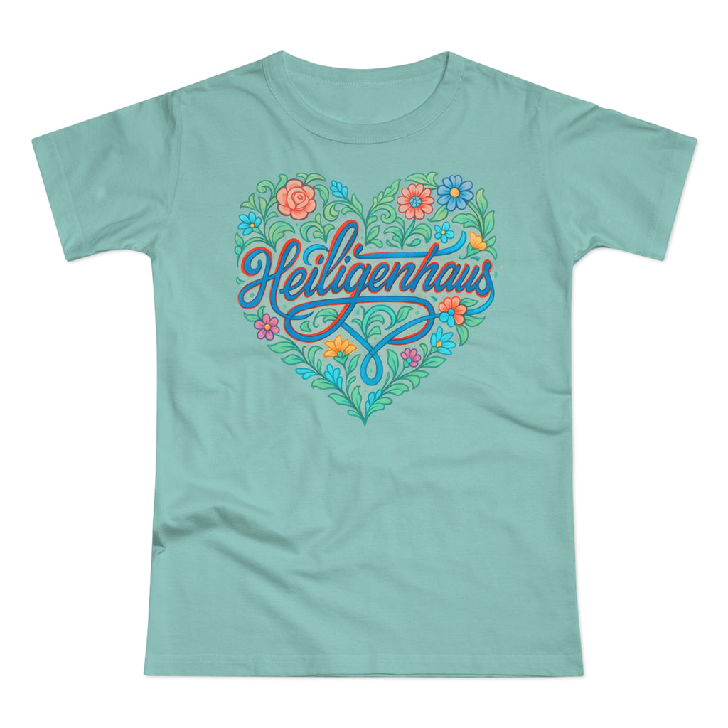 Heiligenhaus Floral, Frontprint, Women's T-Shirt