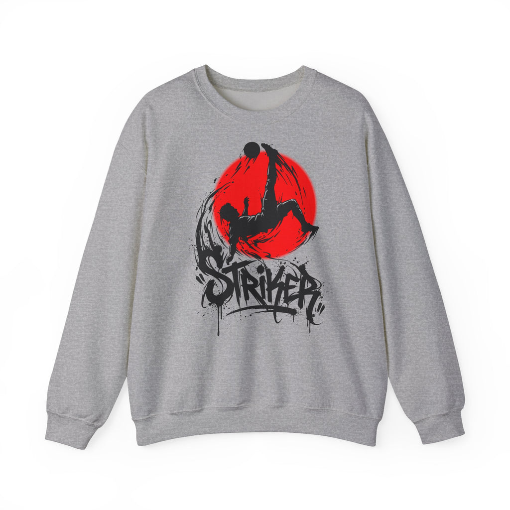 Soccer Striker 01: Frontprint, Unisex Sweatshirt