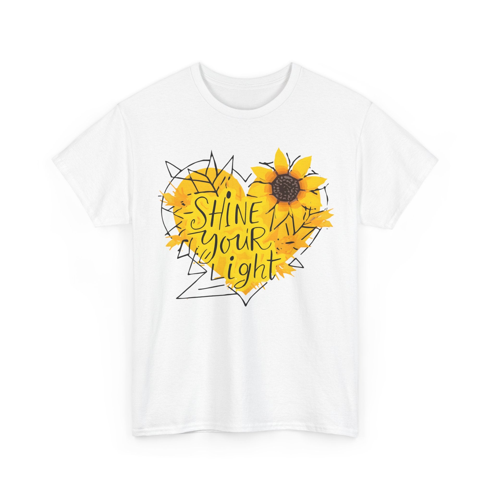 Shine Your Light - Sunflower Happiness Tee