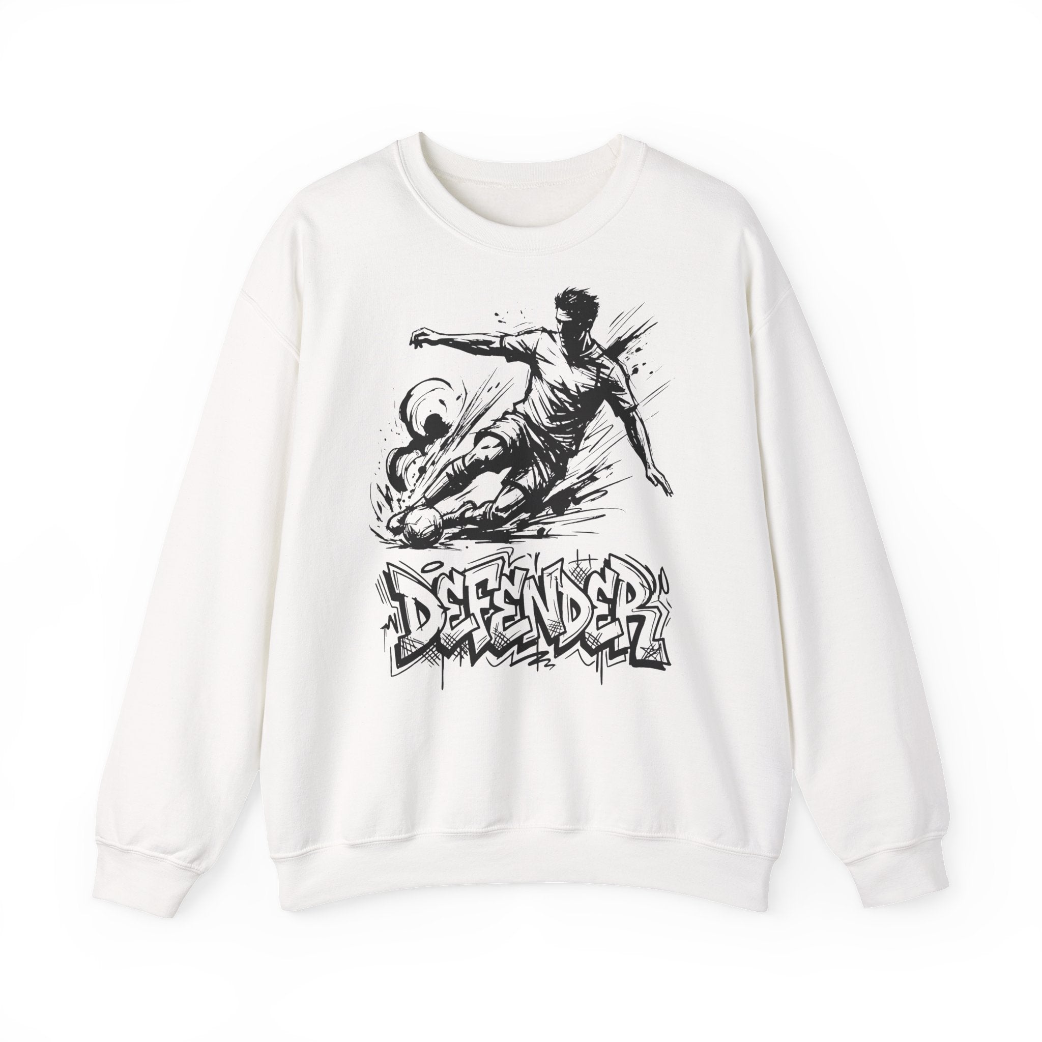 Soccer Defender 07: Frontprint, Unisex Sweatshirt