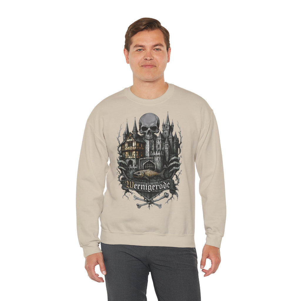Wernigerode: Harz-Collection, Frontprint, Unisex Sweatshirt **Grimwater-Edition**