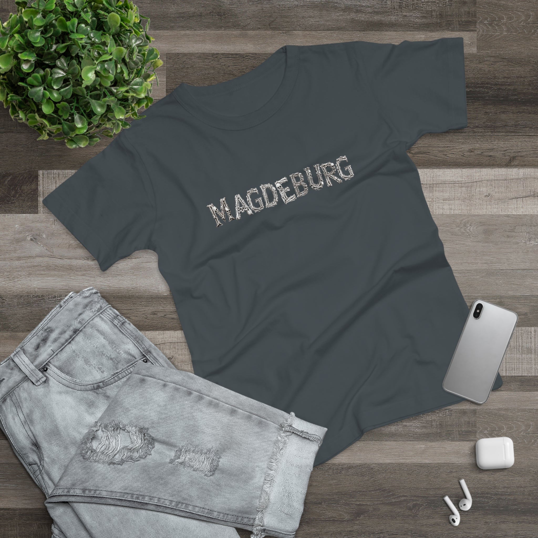 Magdeburg: Front-/Backprint Womens' T-Shirt **Grimwater-Edition**