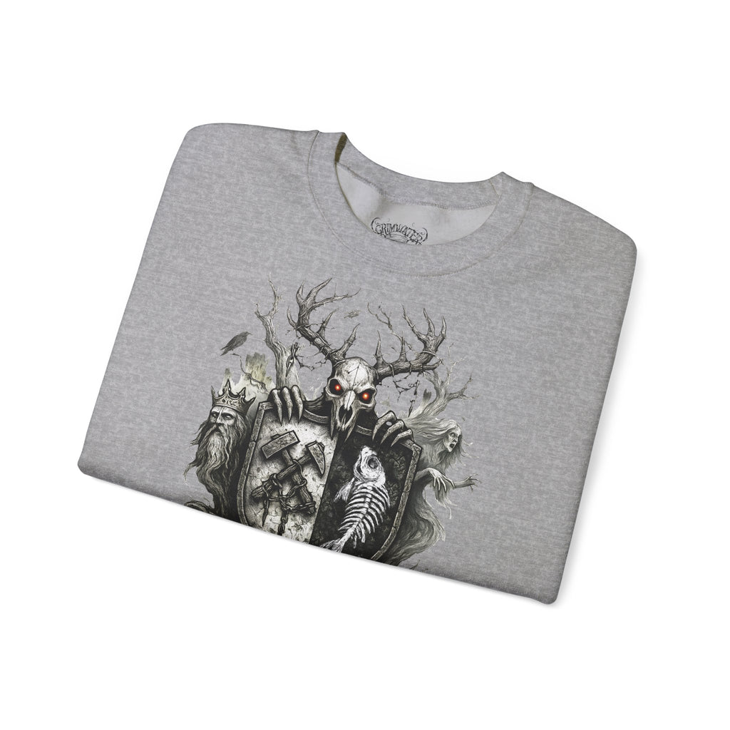 Der Harz: Harz-Collection, Frontprint, Unisex Sweatshirt **Grimwater-Edition**