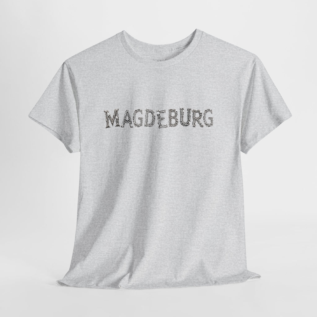 Magdeburg: Front-/Backprint, Unisex T-Shirt **Grimwater-Edition**