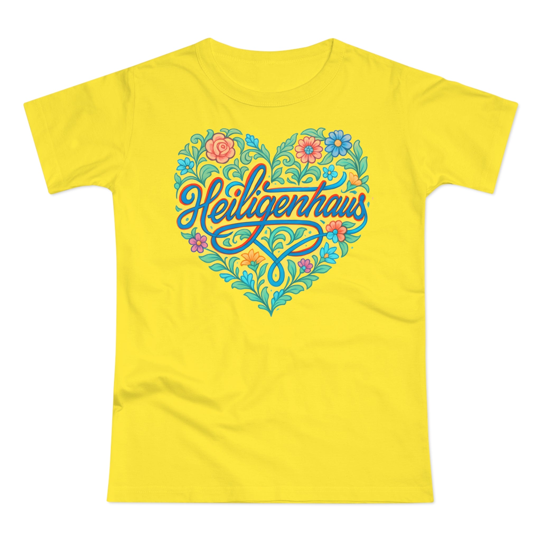 Heiligenhaus Floral, Frontprint, Women's T-Shirt