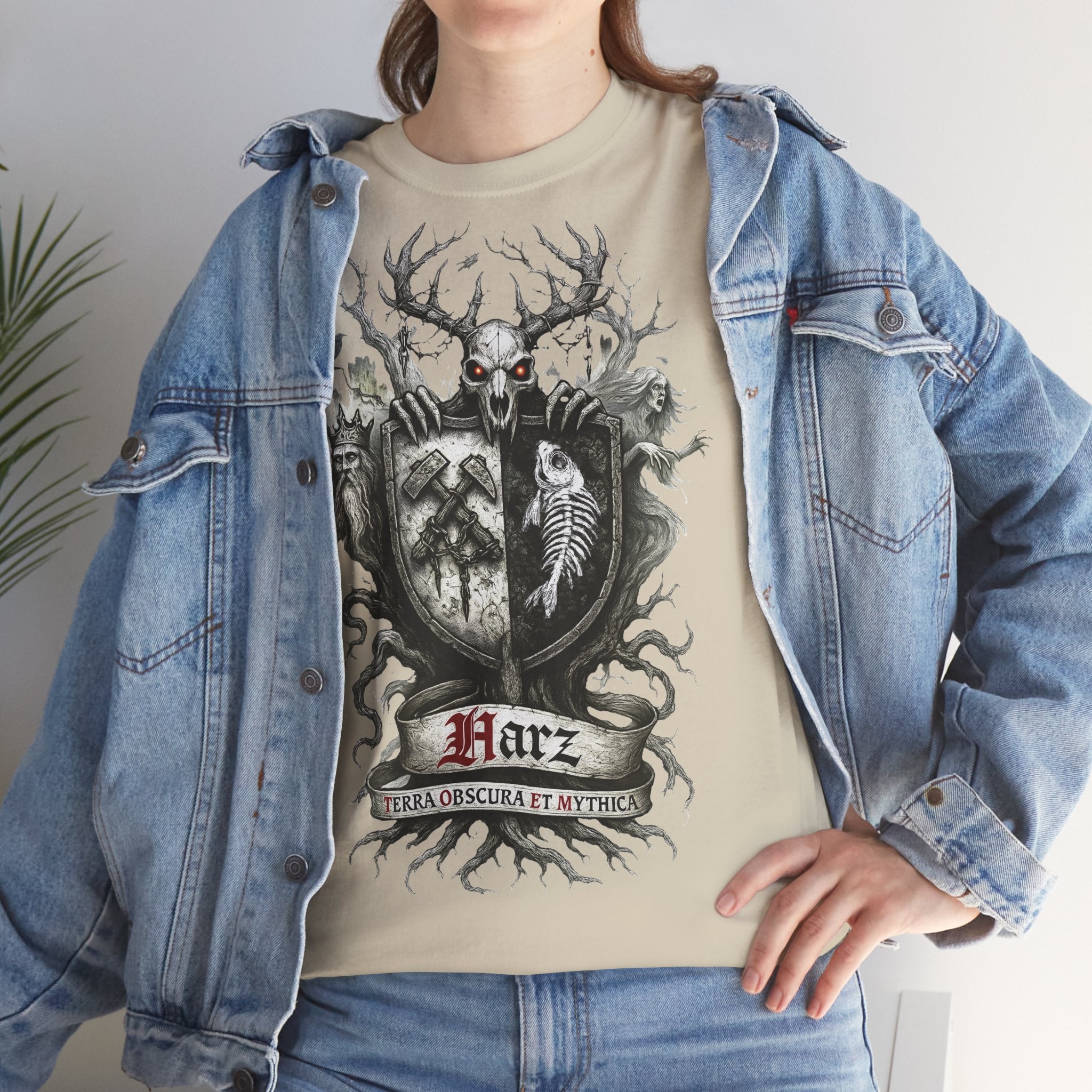 Harz - Mystisch, Magisch, manchmal morbide: Frontprint, Unisex T-Shirt **Grimwater-Edition**
