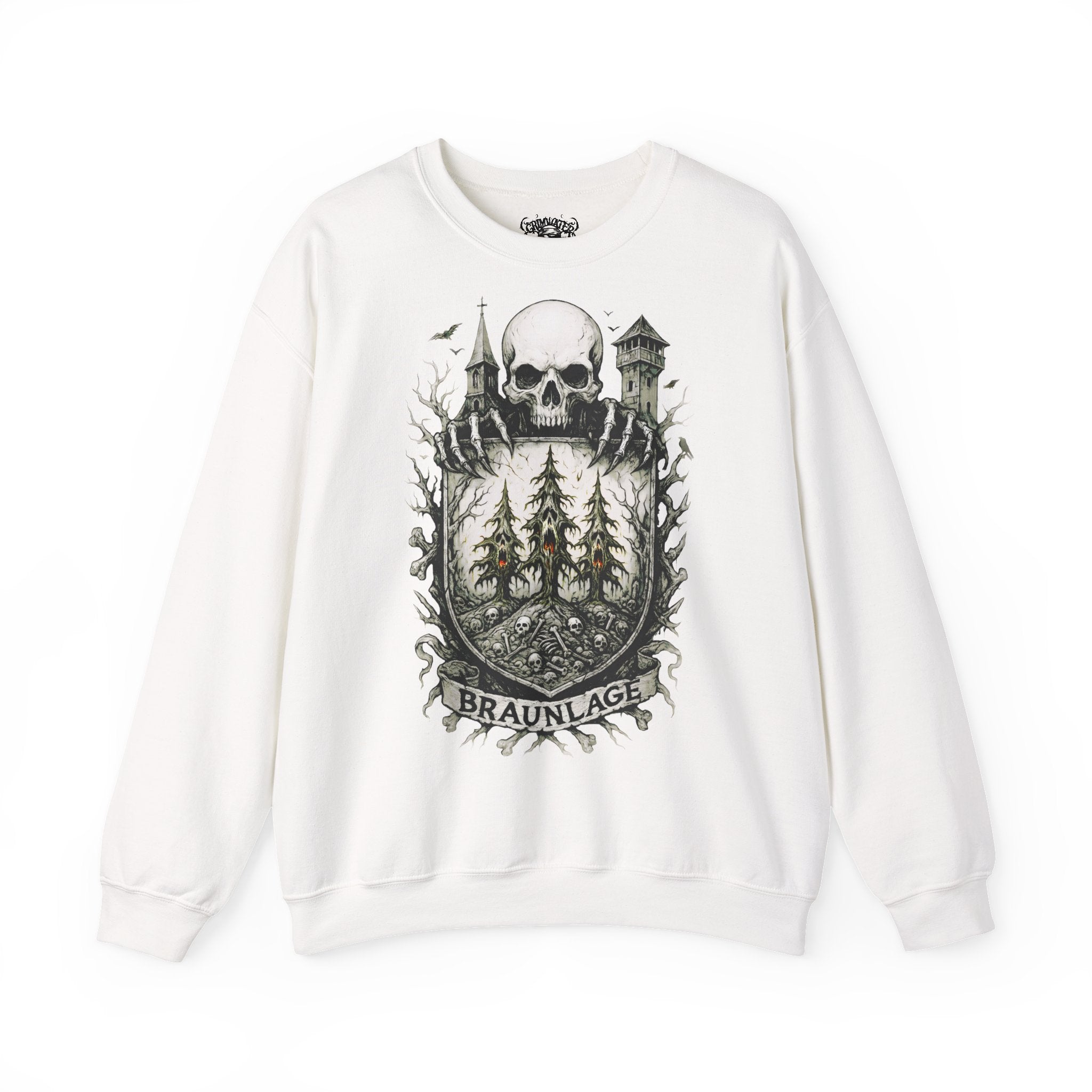 Braunlage: Harz-Collection, Frontprint, Unisex Sweatshirt **Grimwater-Edition**
