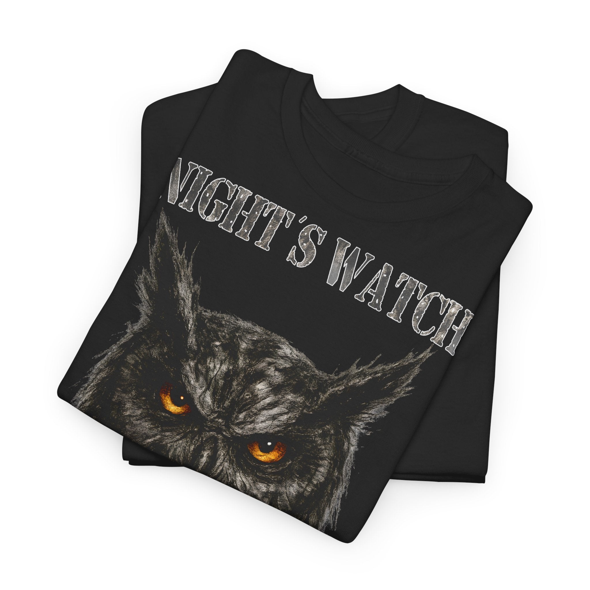 Uhu - Night's Watch: Frontprint, Unisex T-Shirt - Animal-Collection