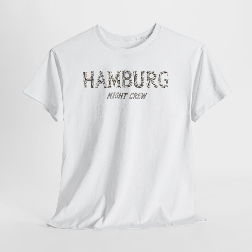 Hamburg "Night Crew" - Front-/Backprint, Unisex T-Shirt: **Grimwater-Edition**