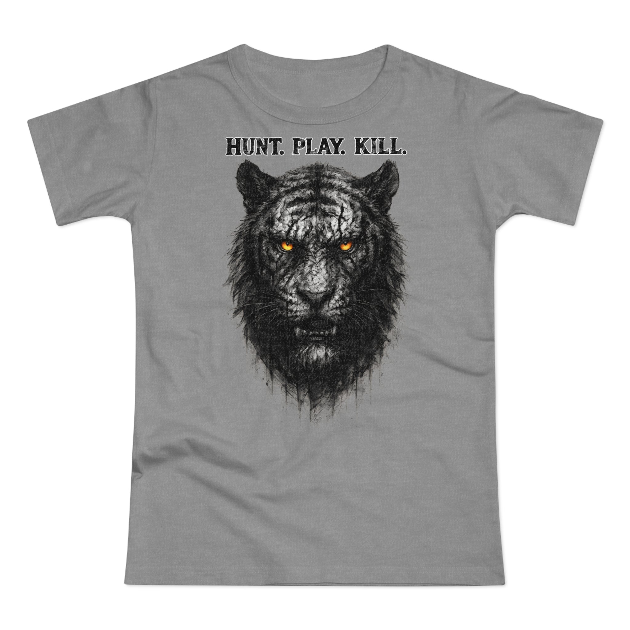 Tiger: Frontprint, Womens' T-Shirt - Animal-Collection