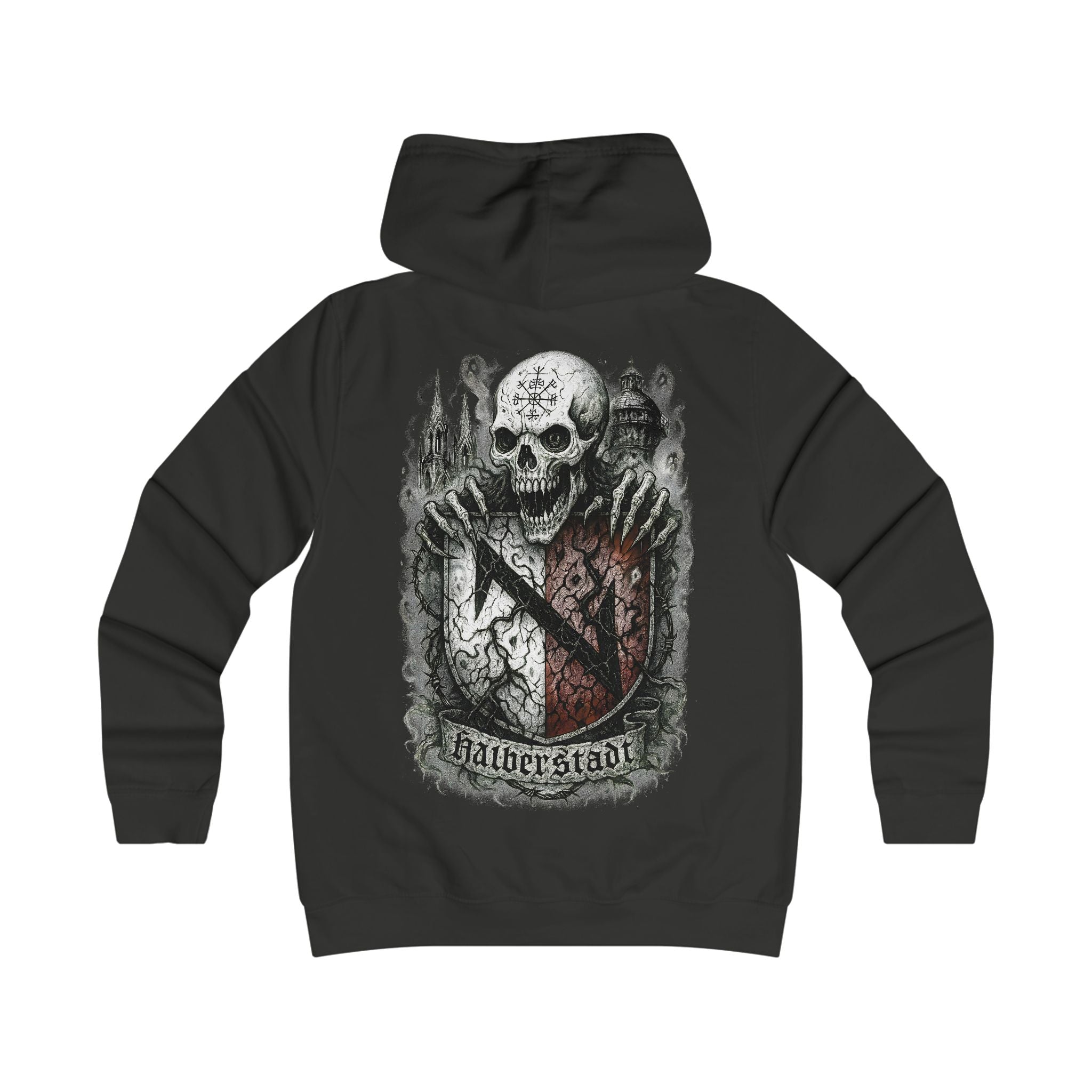 Halberstadt: Front-/Backprint Womens' Hoodie **Grimwater-Edition**