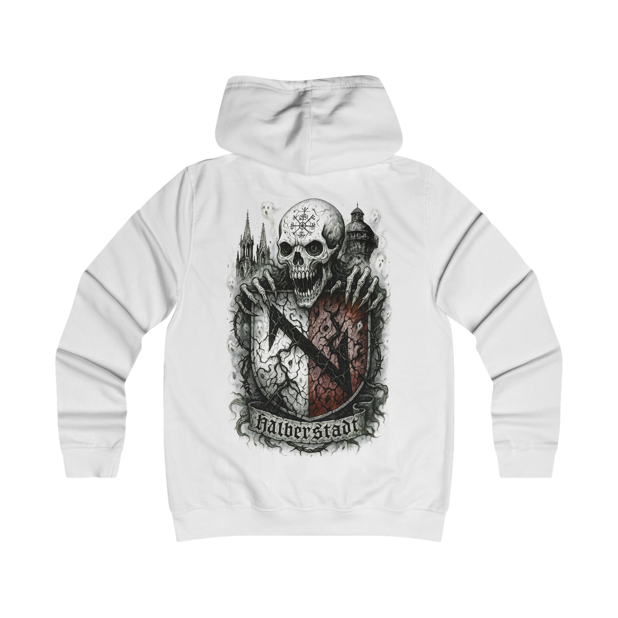 Halberstadt: Front-/Backprint Womens' Hoodie **Grimwater-Edition**