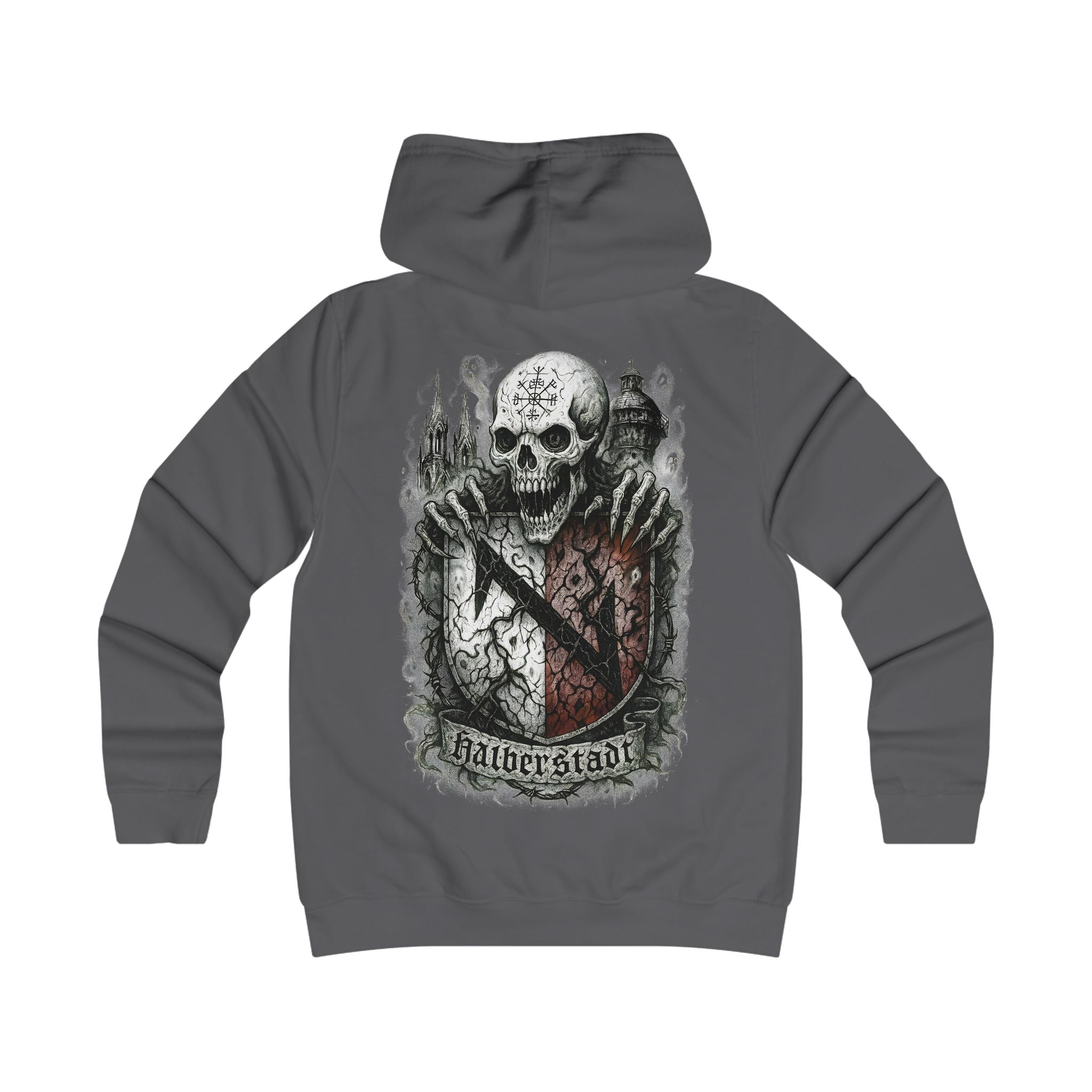 Halberstadt: Front-/Backprint Womens' Hoodie **Grimwater-Edition**