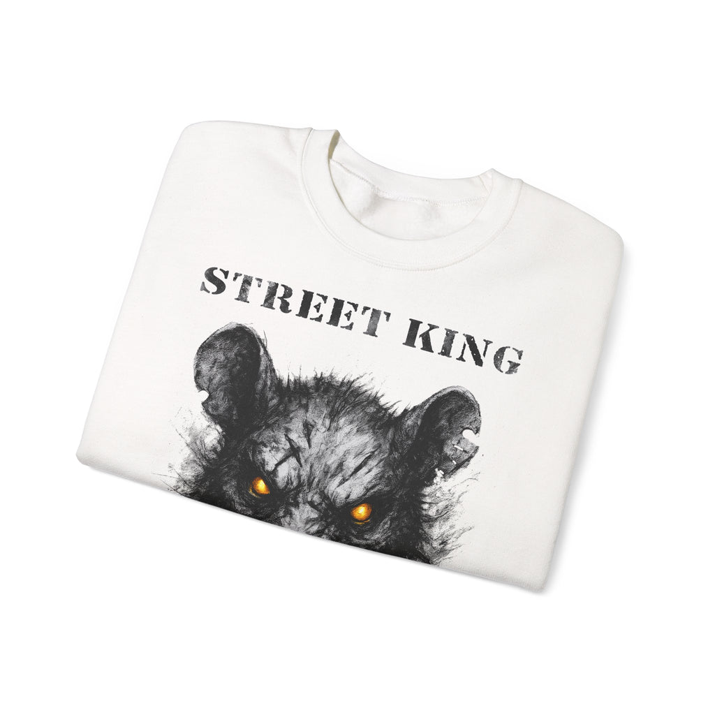 Rat - Street King: Animals-Collection, Frontprint, Unisex Sweatshirt