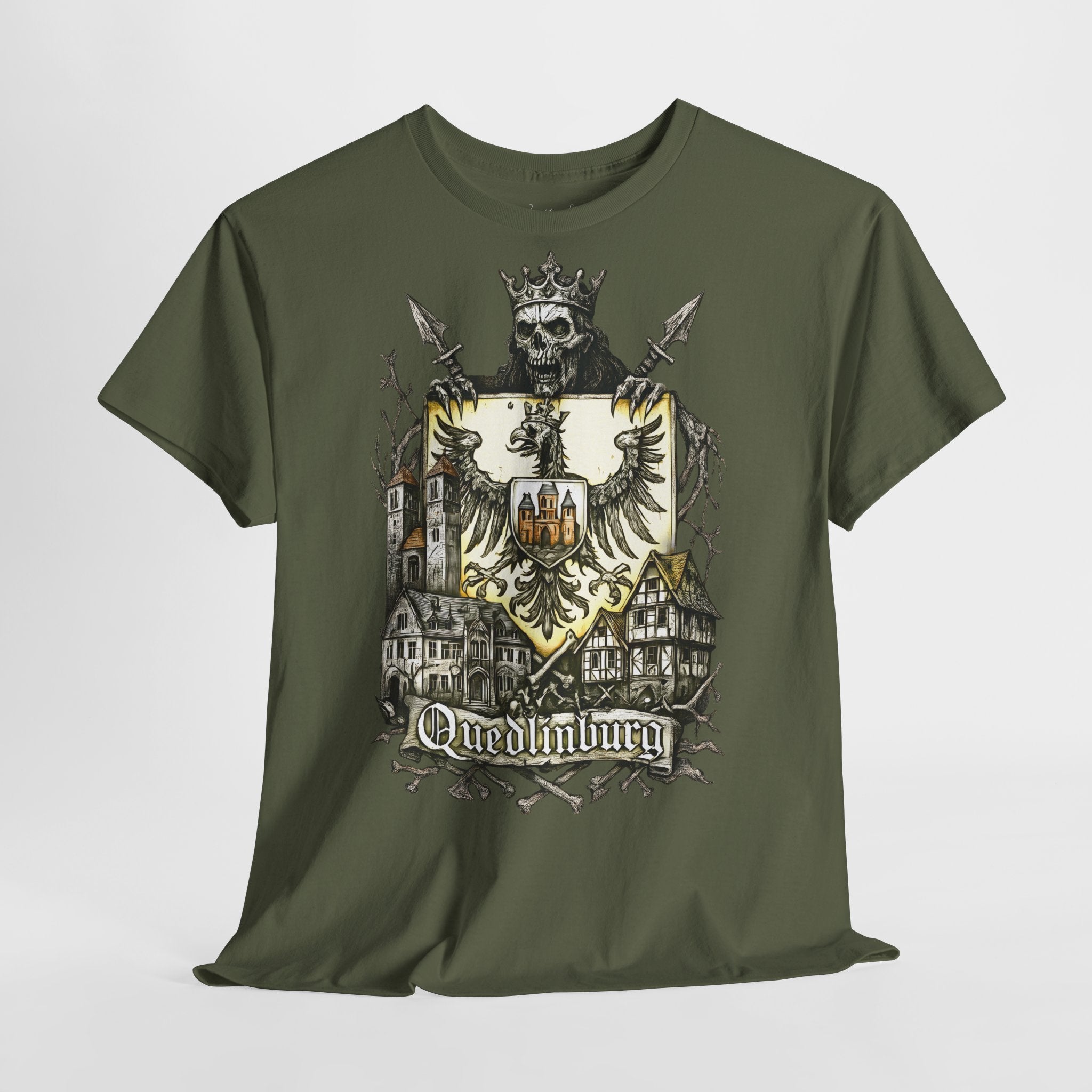 Quedlinburg: Frontprint, Unisex T-Shirt **Grimwater-Edition**