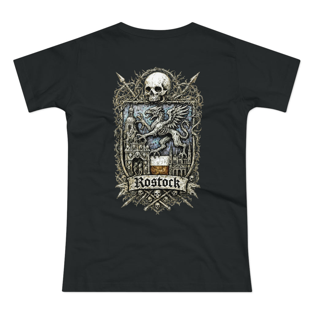 Rostock: Front-/Backprint, Womens' T-Shirt **Grimwater-Edition**