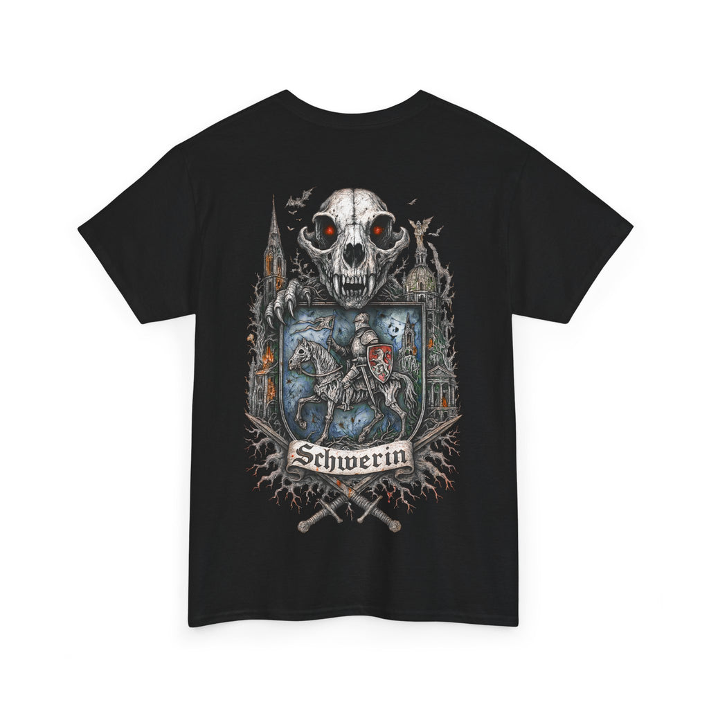 Schwerin: Front-/Backprint, Unisex T-Shirt **Grimwater-Edition**