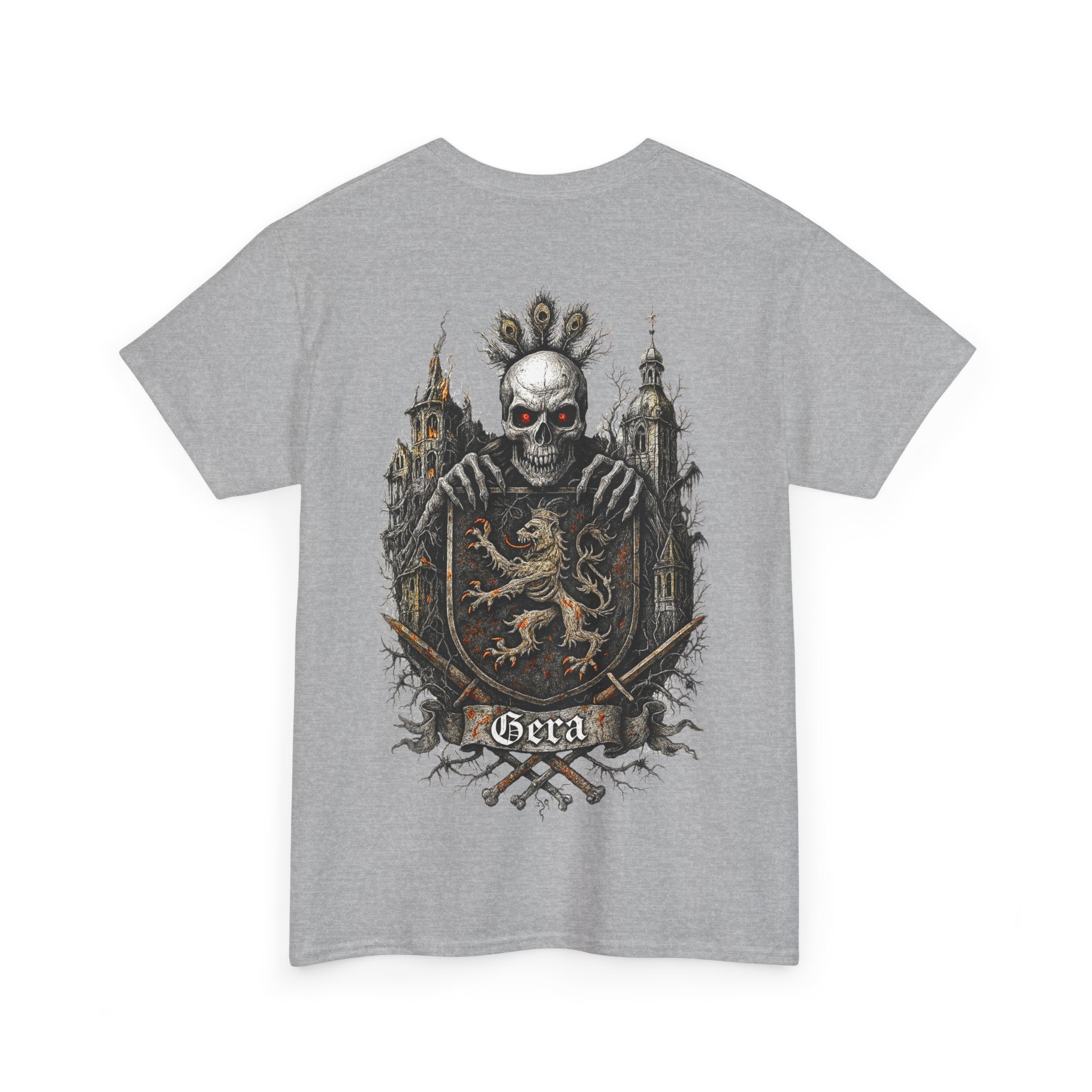 Gera: Front-/Backprint, Unisex T-Shirt **Grimwater-Edition**