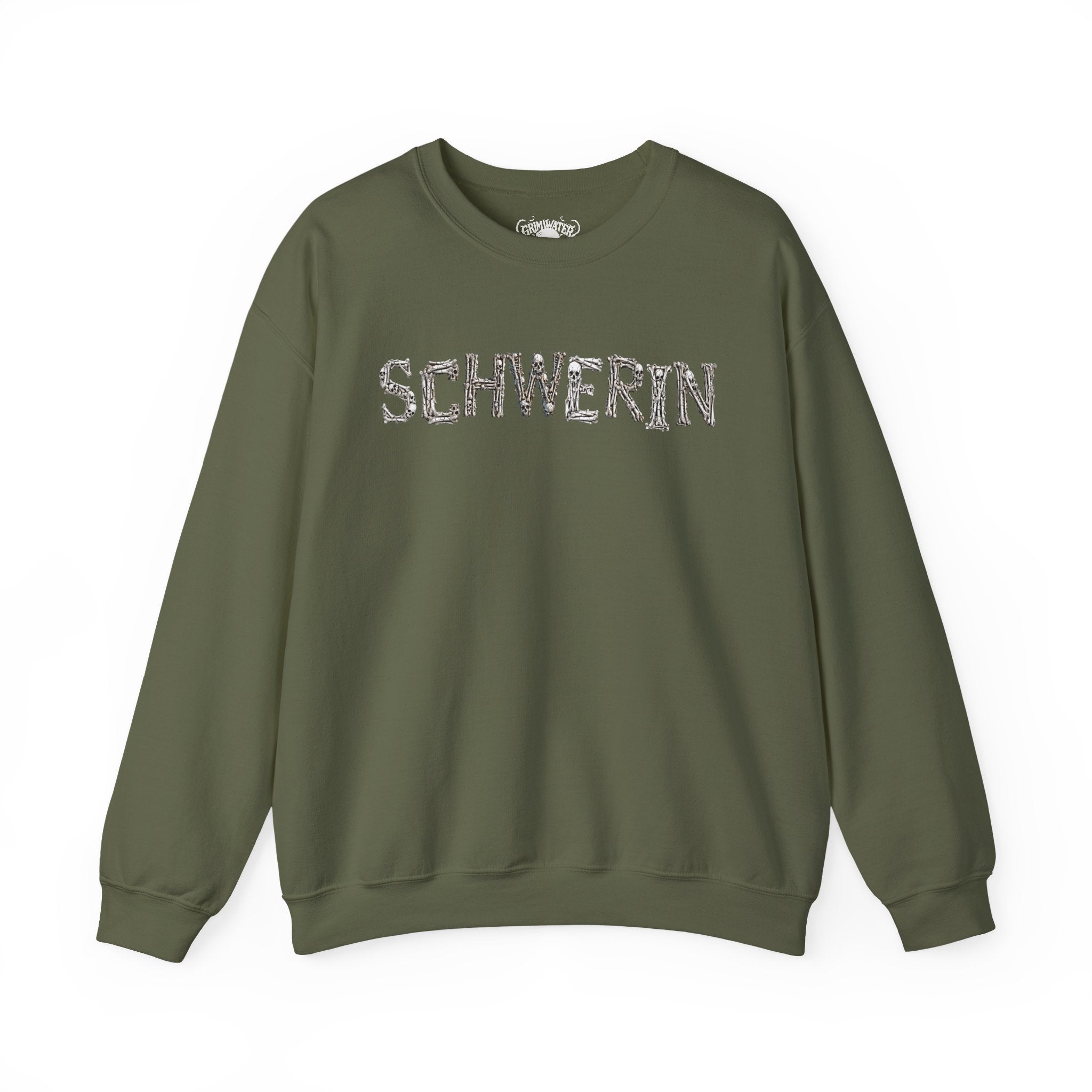 Schwerin: Front-/Backprint, Unisex Sweatshirt **Grimwater-Edition**