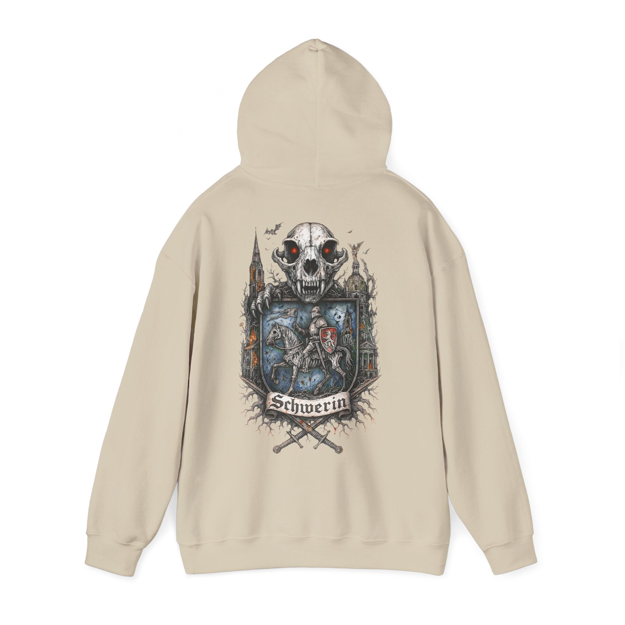 Schwerin: Front-/Backprint, Unisex Hoodie **Grimwater-Edition**