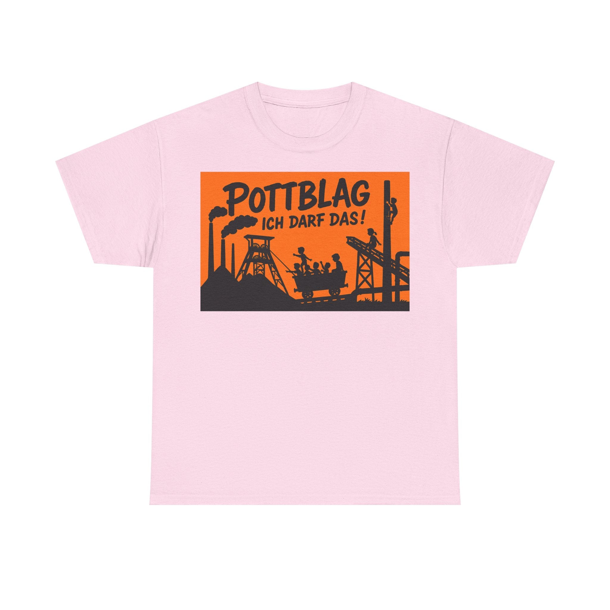 Ruhrpott-Blag - Ich darf das! Frontprint, Unisex T-Shirt