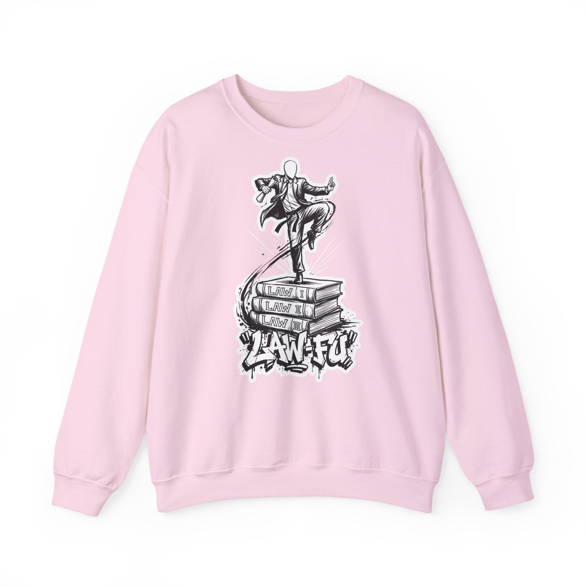 Law-Fu-Lawyer 03: Frontprint, Unisex Sweatshirt