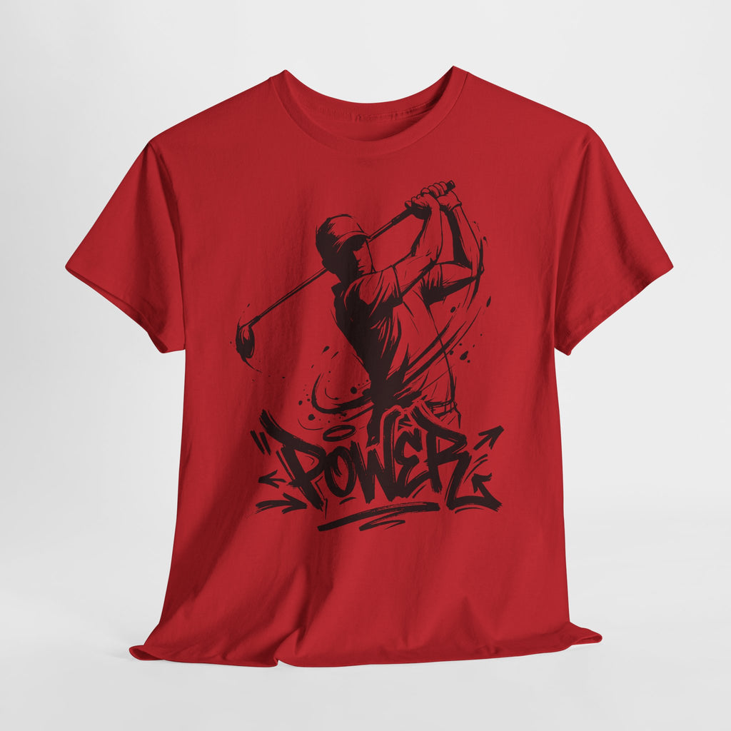Golf - Power : Frontprint, Unisex T-Shirt