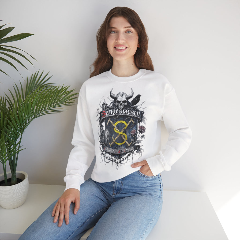 Sangerhausen: Harz-Collection, Frontprint, Unisex Sweatshirt **Grimwater-Edition**