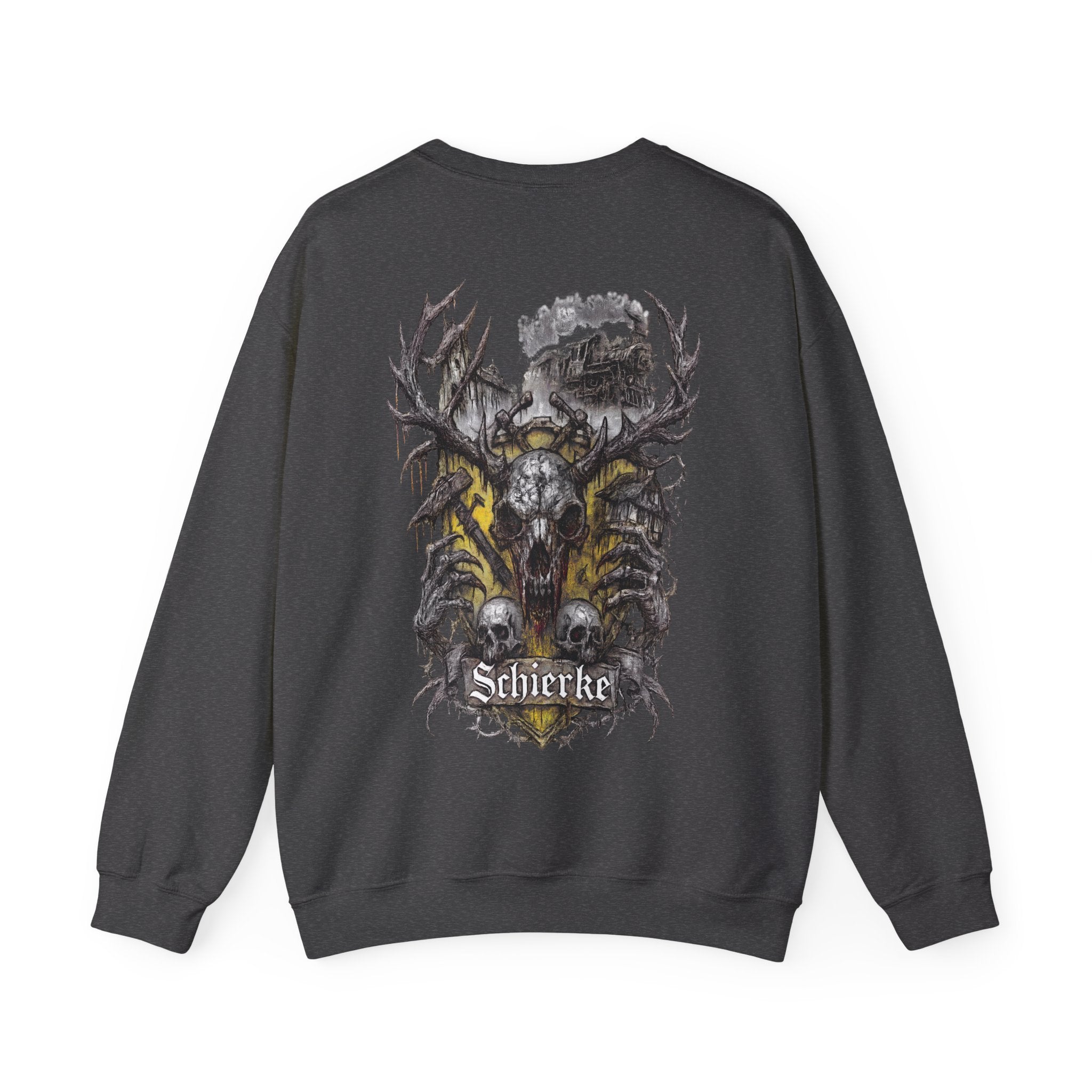 Schierke: Front-/Backprint, Unisex Sweatshirt **Grimwater-Edition**