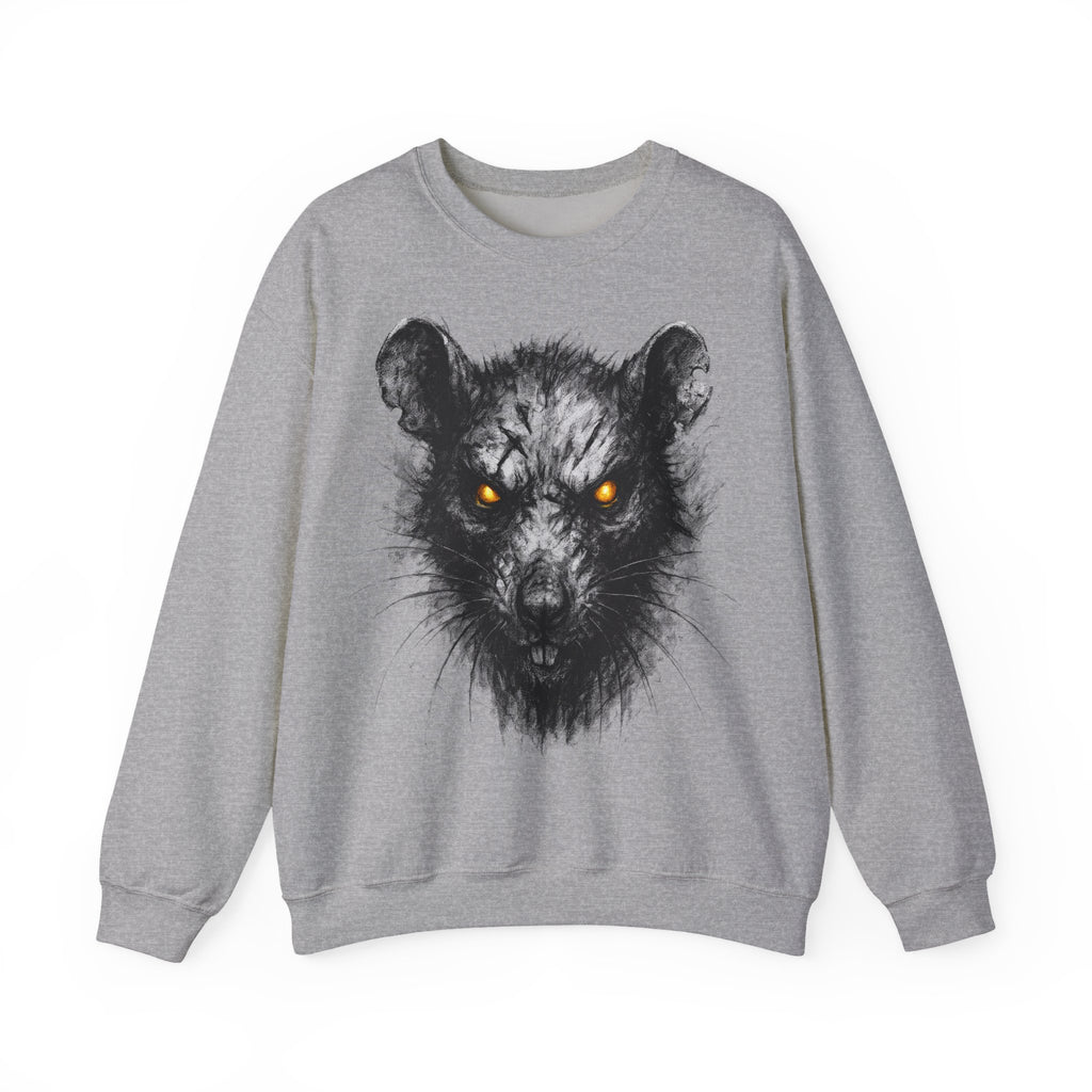 Ratte: Animals-Collection, Frontprint, Unisex Sweatshirt, Rat - Street King