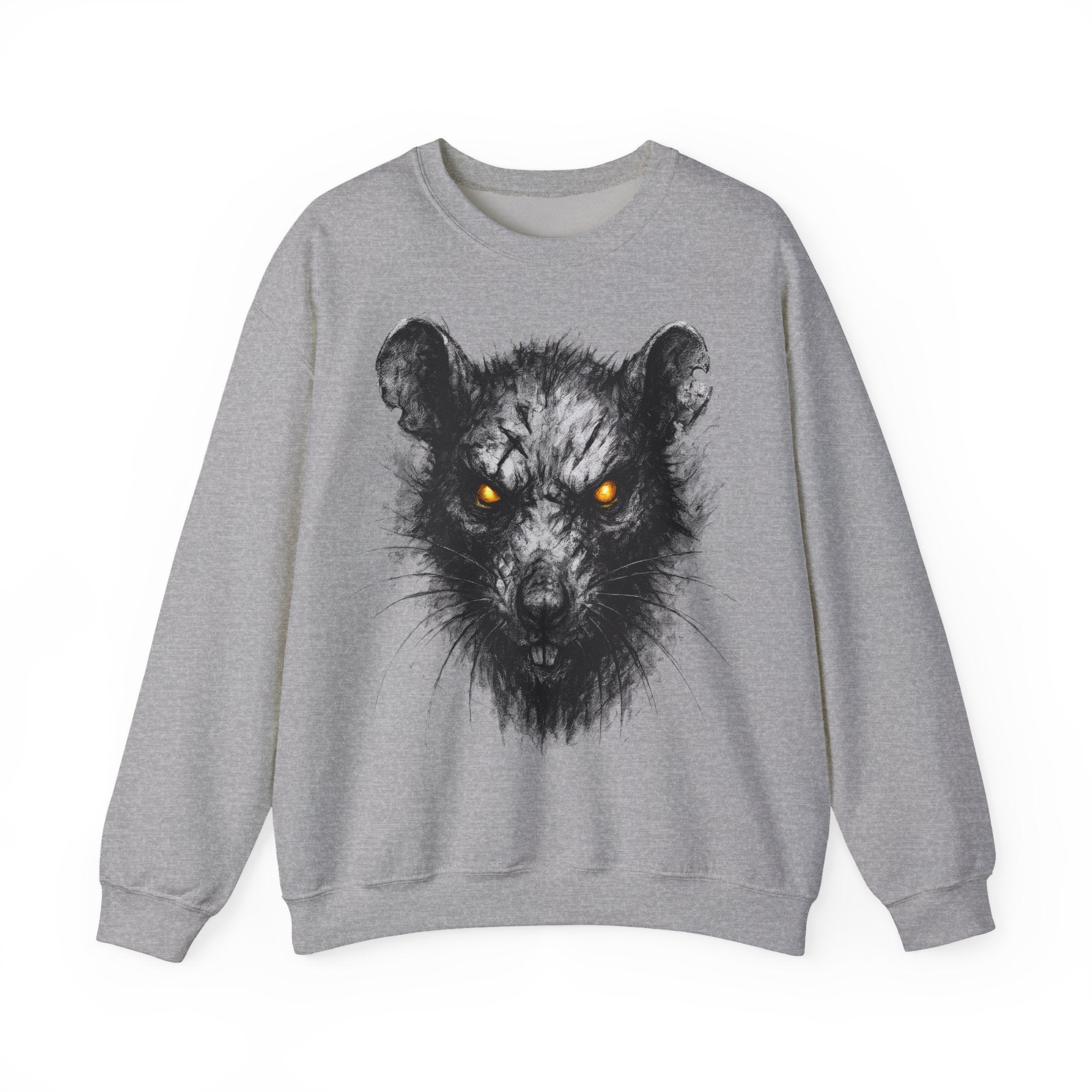 Ratte: Animals-Collection, Frontprint, Unisex Sweatshirt, Rat - Street King